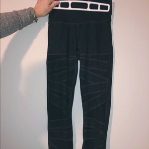 Lululemon high rise leggings - cross mesh